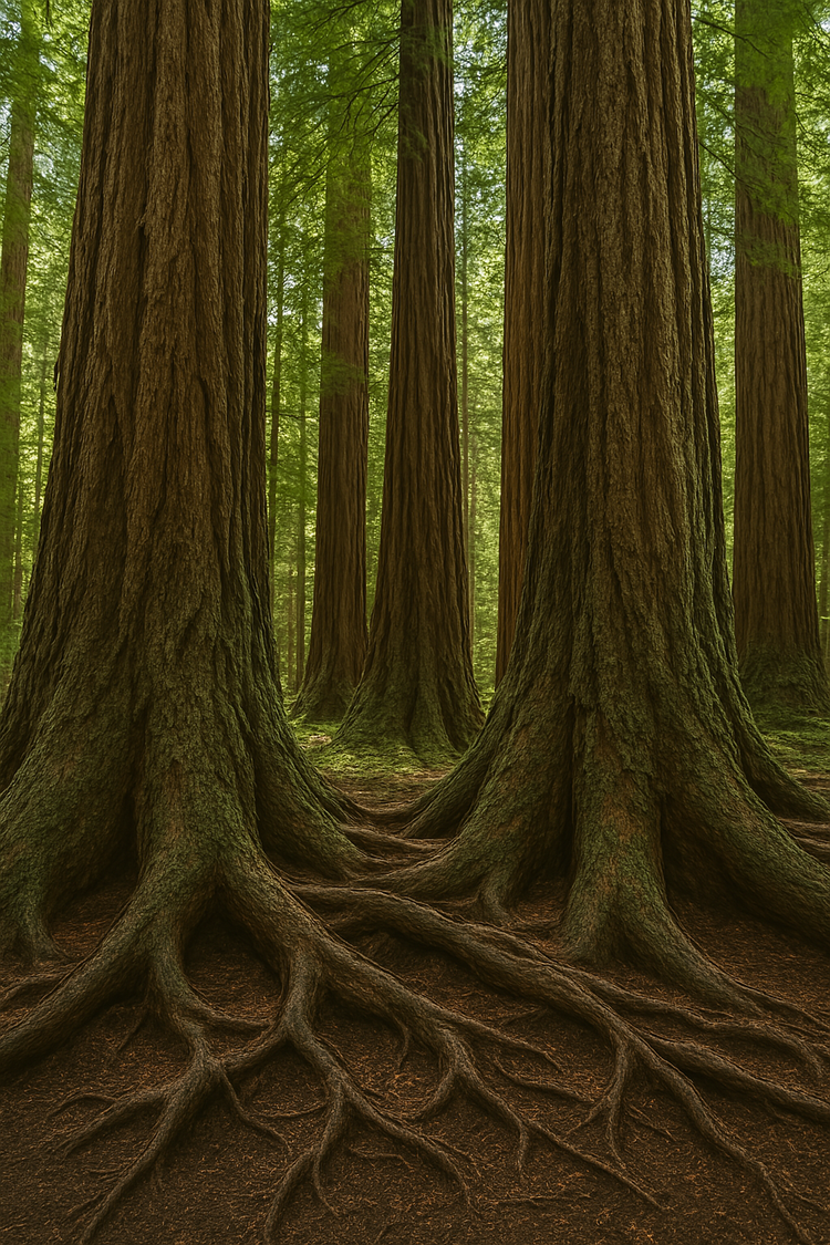 Redwood Trees - Stronger Together
